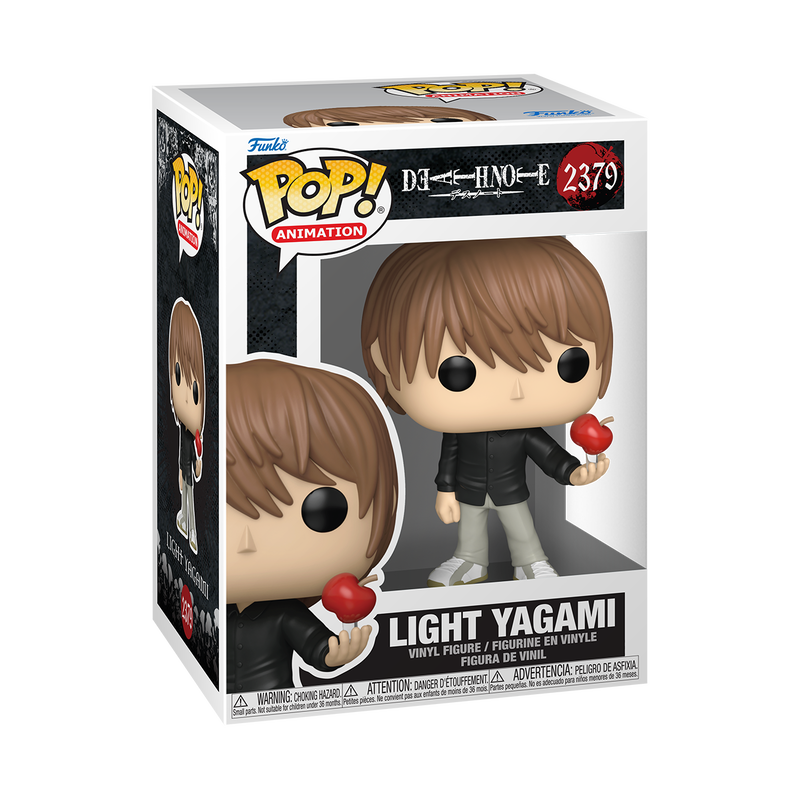 Light Yagami Funko Pop! #2379 stock photo in-box from Death Note