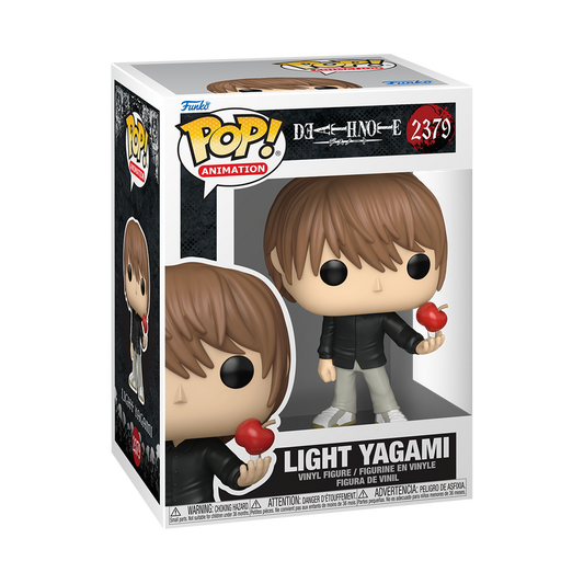 Light Yagami Funko Pop! #2379 stock photo in-box from Death Note