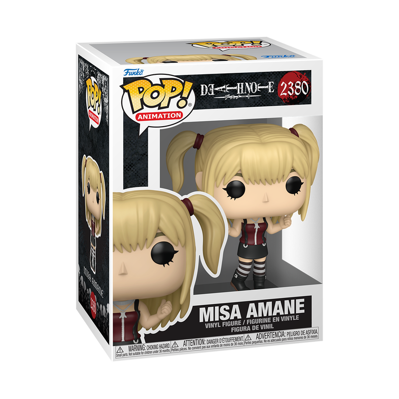 Misa Amane Funko Pop! #2380 stock photo in-box from Death Note