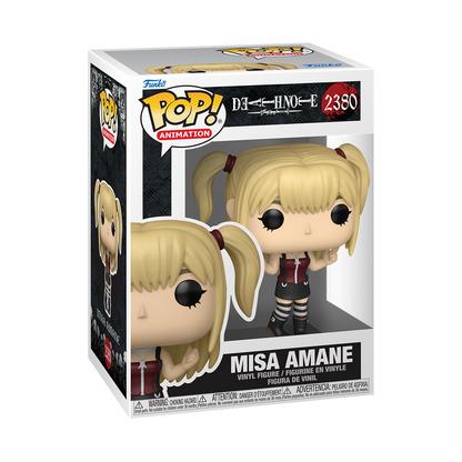 Misa Amane Funko Pop! #2380 stock photo in-box from Death Note