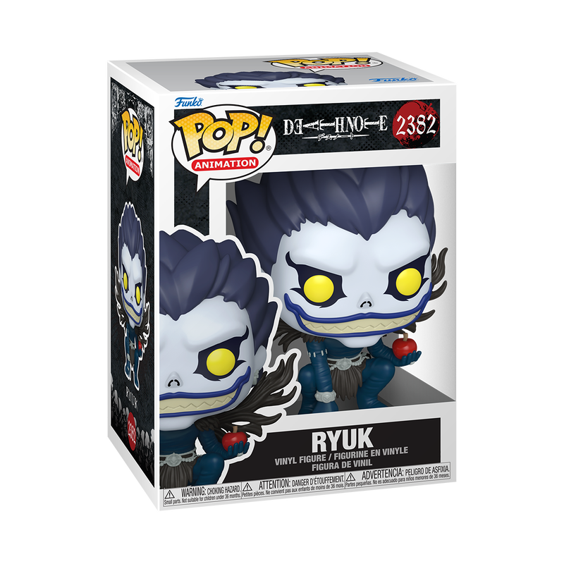 Ryuk Funko Pop! #2382 stock photo in-box from Death Note