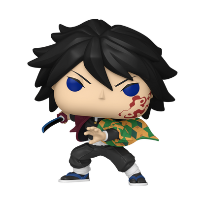 Giyu Tomioka Funko Pop! #2503 stock photo out-of-box from Demon Slayer