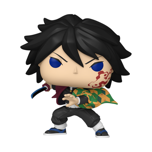 Giyu Tomioka Funko Pop! #2503 stock photo out-of-box from Demon Slayer
