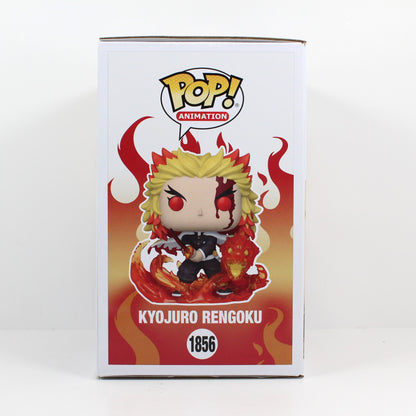 Kyojuro Rengoku Funko Pop #1856 signed box left side
