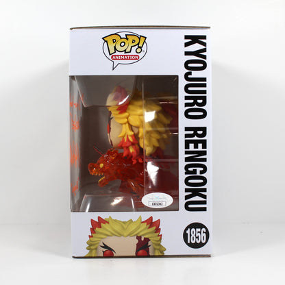 Kyojuro Rengoku Funko Pop #1856 signed box right side