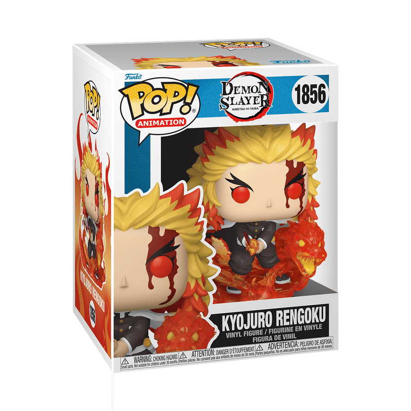 Kyojuro Rengoku 9th Form Funko Pop! #1856 stock photo in-box from Demon Slayer
