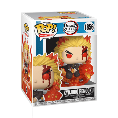 Kyojuro Rengoku 9th Form Funko Pop! #1856 stock photo in-box from Demon Slayer