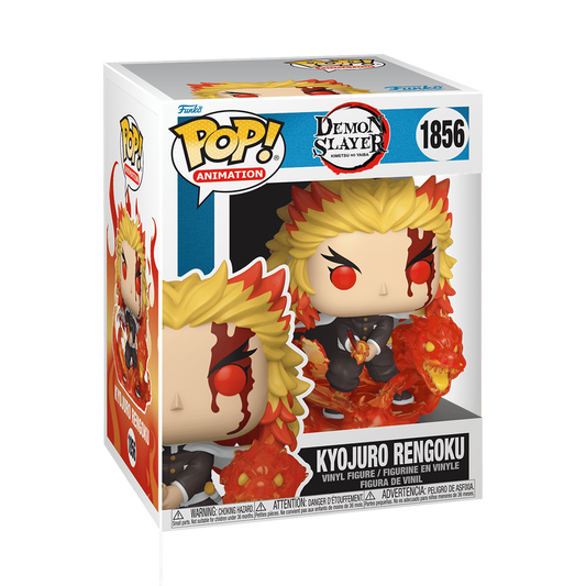 Kyojuro Rengoku 9th Form Funko Pop! #1856 stock photo in-box from Demon Slayer