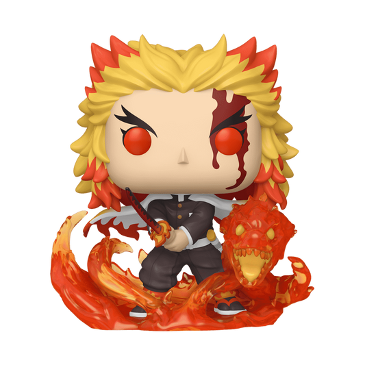 Kyojuro Rengoku 9th Form Funko Pop! #1856 stock photo out-of-box from Demon Slayer
