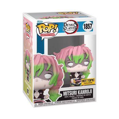 Mitsuri Kanroji Battle Damaged Funko Pop! #1857 Hot Topic Exclusive stock photo in-box from Demon Slayer