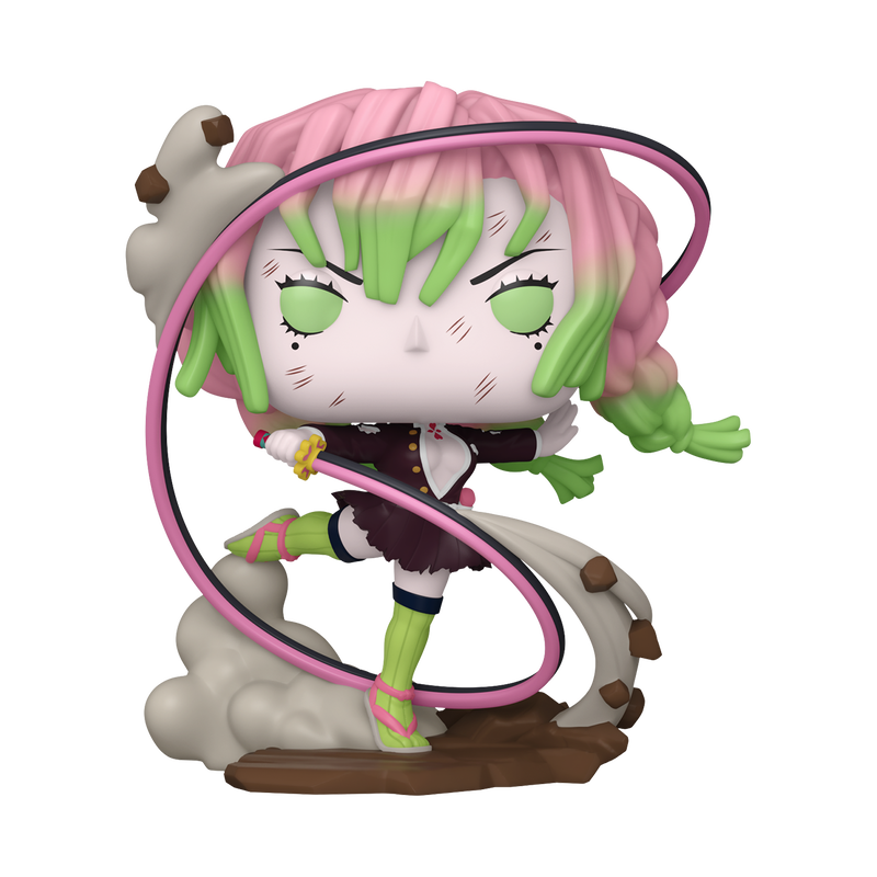 Mitsuri Kanroji Funko Pop! Plus #2046 Chalice Collectibles Pre-Release Exclusive stock photo out-of-box from Demon Slayer