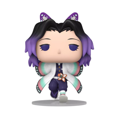 Shinobu Kocho Funko Pop! #1605 San Diego Comic Con Official Sticker stock photo out-of-box from Demon Slayer