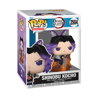 Shinobu Kocho Premium Funko Pop! #2504 stock photo in-box from Demon Slayer