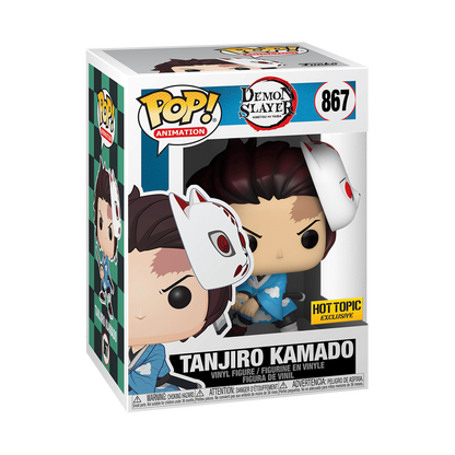 Demon Slayer Tanjiro Kamado Hot Topic Exclusive Funko Pop Packaging