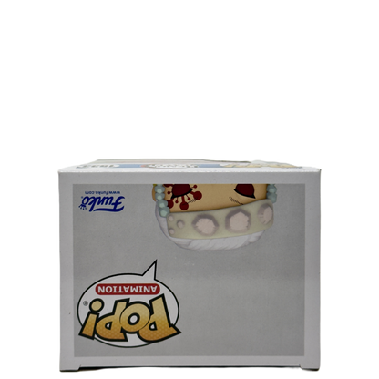 Top of box for Tengen Uzui Funko Pop! #1533 Chase signed by Ray Chase with PSA authentication