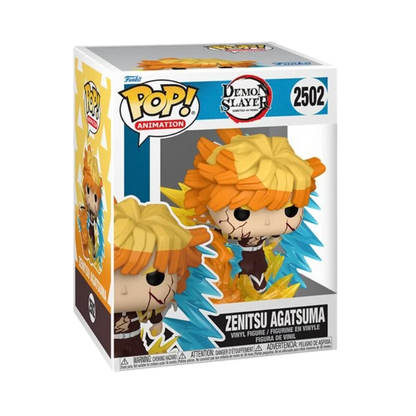 Zenitsu Agatsuma Funko Pop! #2502 stock photo in-box from Demon Slayer