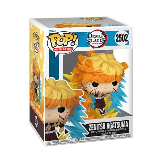 Zenitsu Agatsuma Funko Pop! #2502 stock photo in-box from Demon Slayer