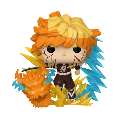 Zenitsu Agatsuma Premium Funko Pop! #2502 stock photo out-of-box from Demon Slayer