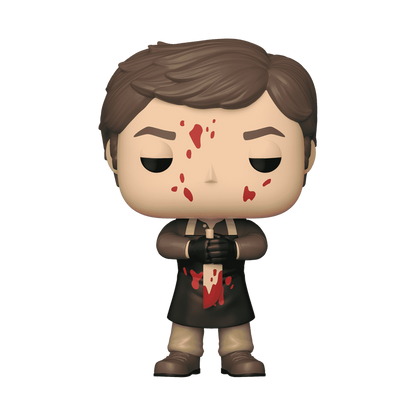 Dexter Morgan Bloody Funko Pop! #1697 Exclusive stock photo out-of-box from Dexter