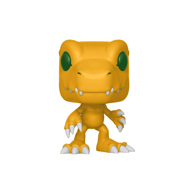 Agumon Funko Pop! #429 stock photo out-of-box from Digimon