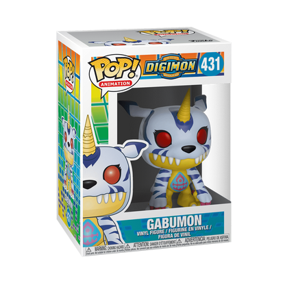 Gabumon Funko Pop! #431 stock photo in-box from Digimon