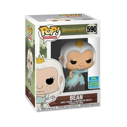 Bean Funko Pop! #590 San Diego Comic Con 2019 Shared Exclusive stock photo in-box from Disenchantment