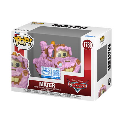 Mater Funko Pop! #1788 Exclusive stock photo in-box from Disney Pixar Cars