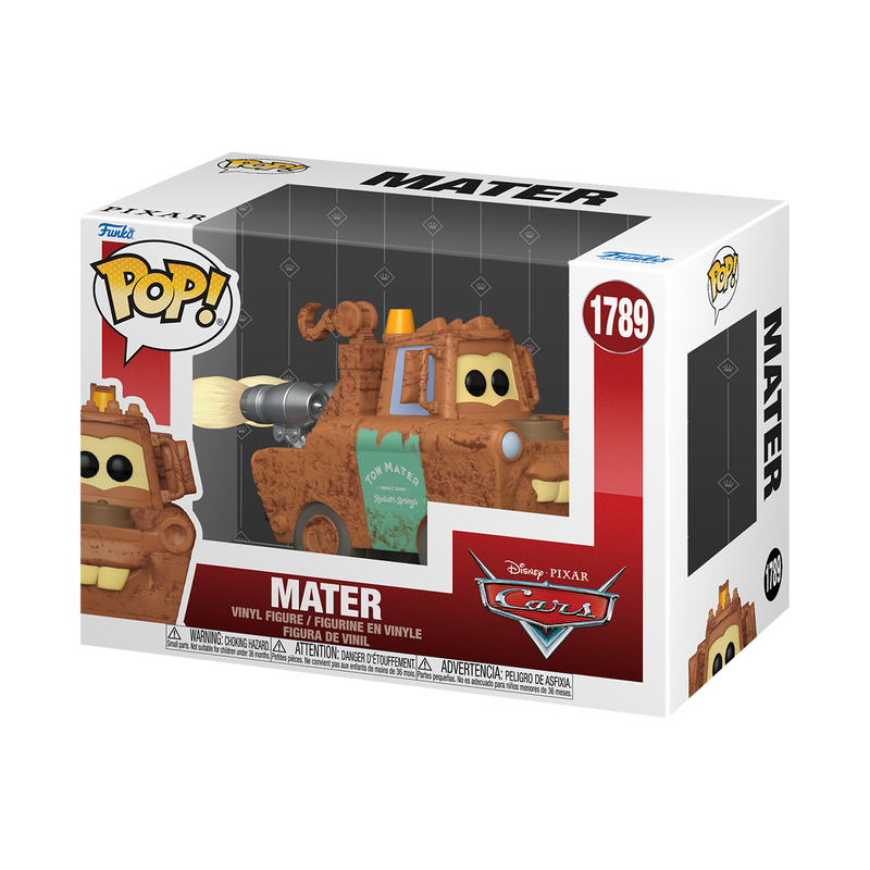 Mater with Jet Pack Funko Pop! #1789 stock photo in-box from Disney Cars