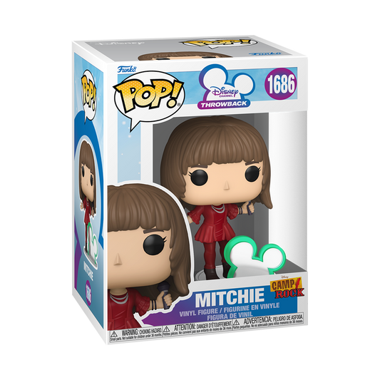Mitchie Funko Pop! #1686 stock photo in-box Disney Channel Throwback Camp Rock