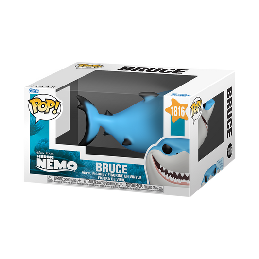 Bruce Fish Are Friends Funko Pop! #1816 stock photo in-box from Disney Pixar Finding Nemo