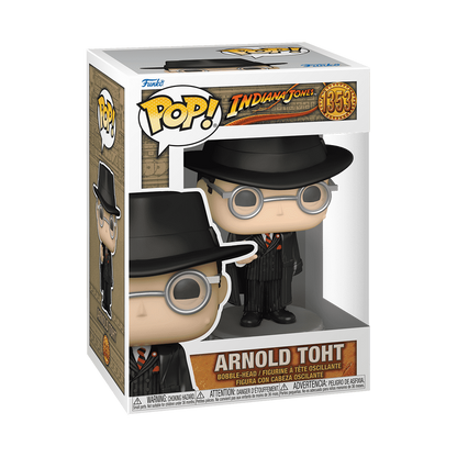 Arnold Toht Funko Pop! #1353 stock photo in-box from Disney Indiana Jones