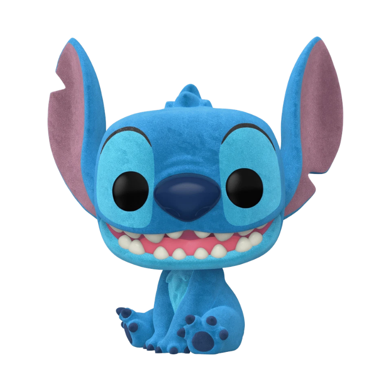 Stitch Funko Pop! #1045 Flocked Target Exclusive stock photo out-of-box from Disney Lilo & Stitch