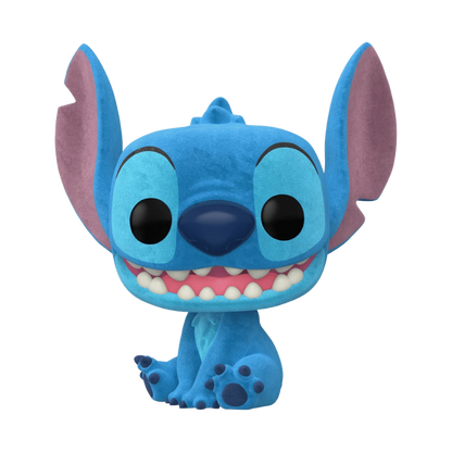 Stitch Funko Pop! #1045 Flocked Target Exclusive stock photo out-of-box from Disney Lilo & Stitch