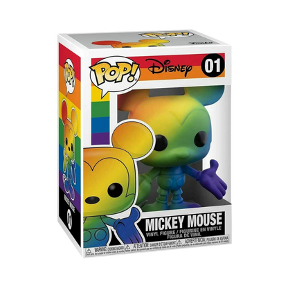 Mickey Mouse Pride Funko Pop! #01 stock photo in-box from Disney