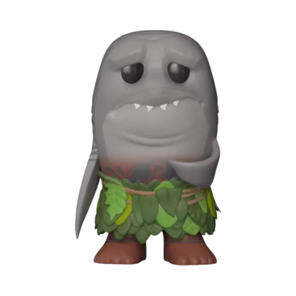 Maui Shark Head Funko Pop! #376 Emerald City Comic Con 2018 Shared Exclusive stock photo out-of-box from Disney Moana