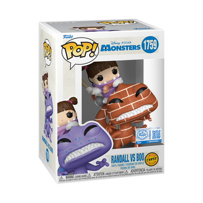 Randall vs Boo Funko Pop! #1759 Chase Exclusive stock photo in-box from Disney Pixar Monsters Inc.