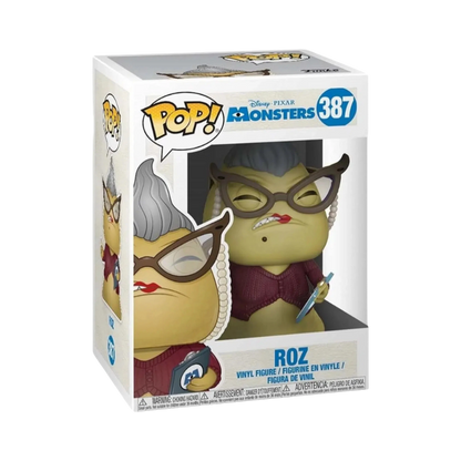 Roz Funko Pop! #387 stock photo in-box from Disney Monsters, Inc.
