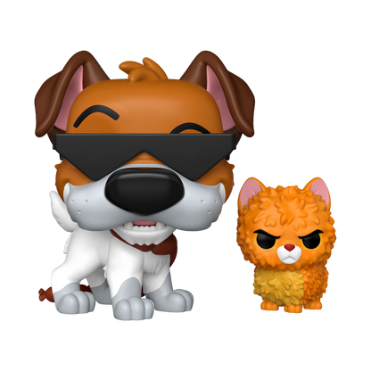 Dodger with Oliver Funko Pop! #1705 Chase stock photo out-of-box from Disney Oliver & Company