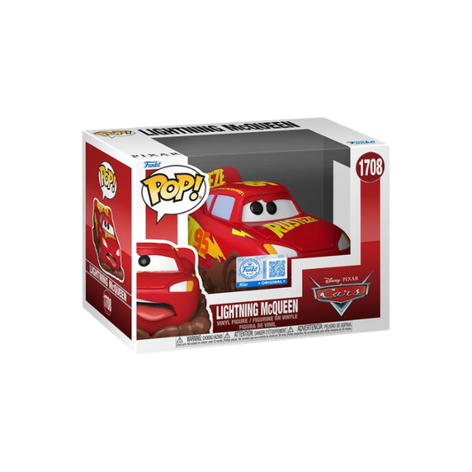 Lightning McQueen Funko Pop! #1708 Exclusive stock photo in-box from Disney Pixar Cars