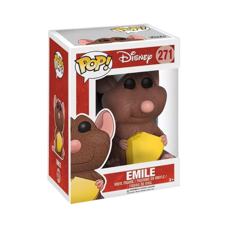 Emile Funko Pop! #271 stock photo in box figure from Disney Pixar Ratatouille  

