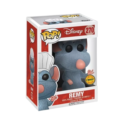 Remy Funko Pop! #270 Chase stock photo in box figure from Disney Pixar Ratatouille  
