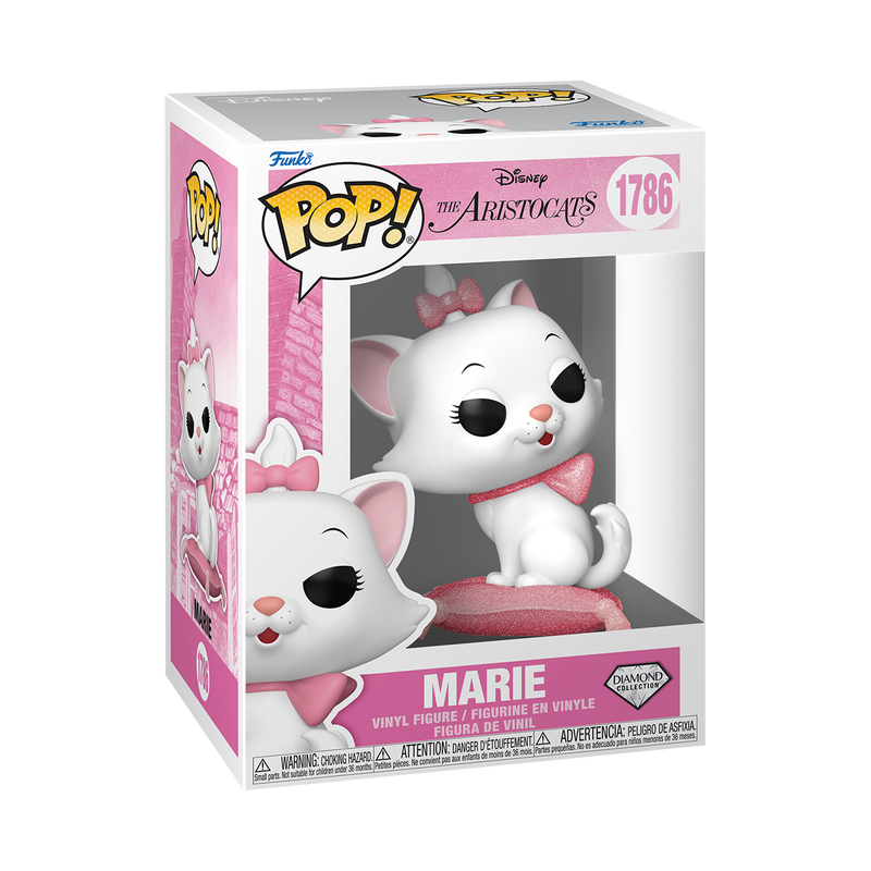 Marie Diamond Funko Pop! #1786 stock photo in-box from Disney The Aristocats
