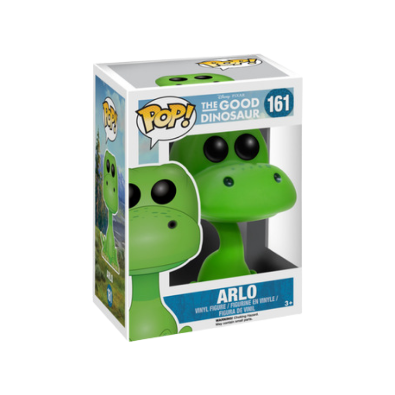 Arlo Funko Pop! #161 stock photo in-box from Disney Pixar The Good Dinosaur