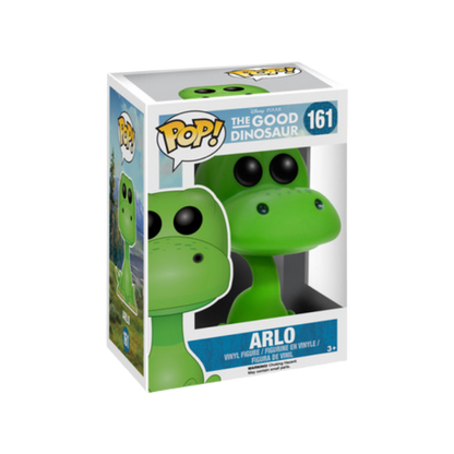 Arlo Funko Pop! #161 stock photo in-box from Disney Pixar The Good Dinosaur