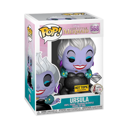 Ursula Funko Pop! #568 Diamond Hot Topic Exclusive stock photo in-box from Disney The Little Mermaid