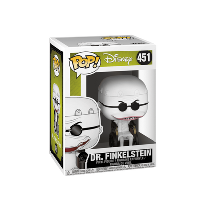 Dr. Finkelstein Funko Pop! #451 stock photo in-box from Disney The Nightmare Before Christmas