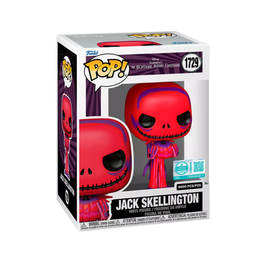 Jack Skellington Funko Pop! #1729 Supreme Limited Edition Exclusive stock photo in-box from Disney The Nightmare Before Christmas