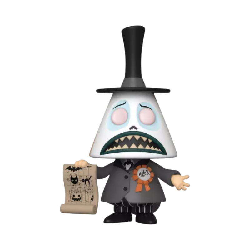Mayor Funko Pop! #807 Chase stock photo out-of-box from Disney The Nightmare Before Christmas
