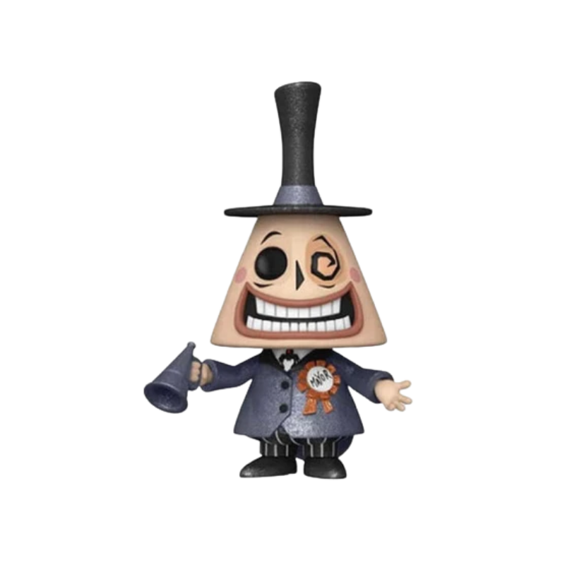 Mayor with Megaphone Funko Pop! #807 Diamond Hot Topic Exclusive stock photo out-of-box from Disney The Nightmare Before Christmas