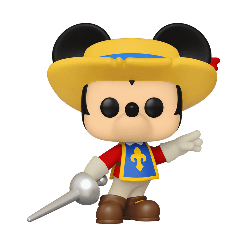 Disney The Three Musketeers Mickey Mouse Summer Convention 2021 Funko Pop Holding Fencing Sword